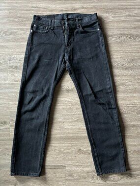 Levis 505 black jeans (32W x 32L)